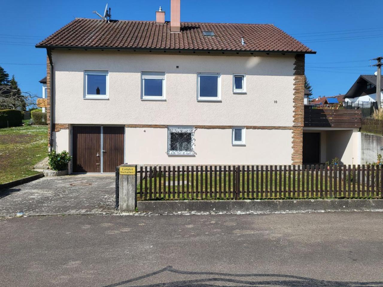 Ferienwohnung Naehe Legoland Mit Grossem Garten Und Terrasse Sontheim an der Brenz Exterior photo